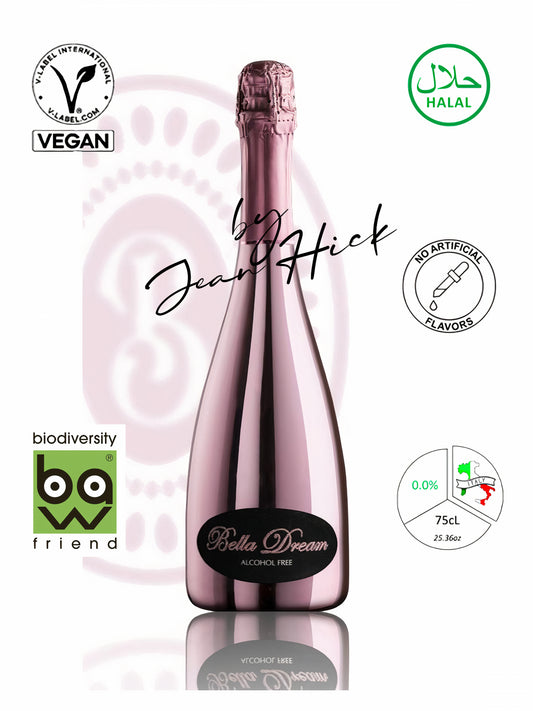 BELLA DREAM PINK 0.0% SPARKLING VEGAN ROSÉ WINE